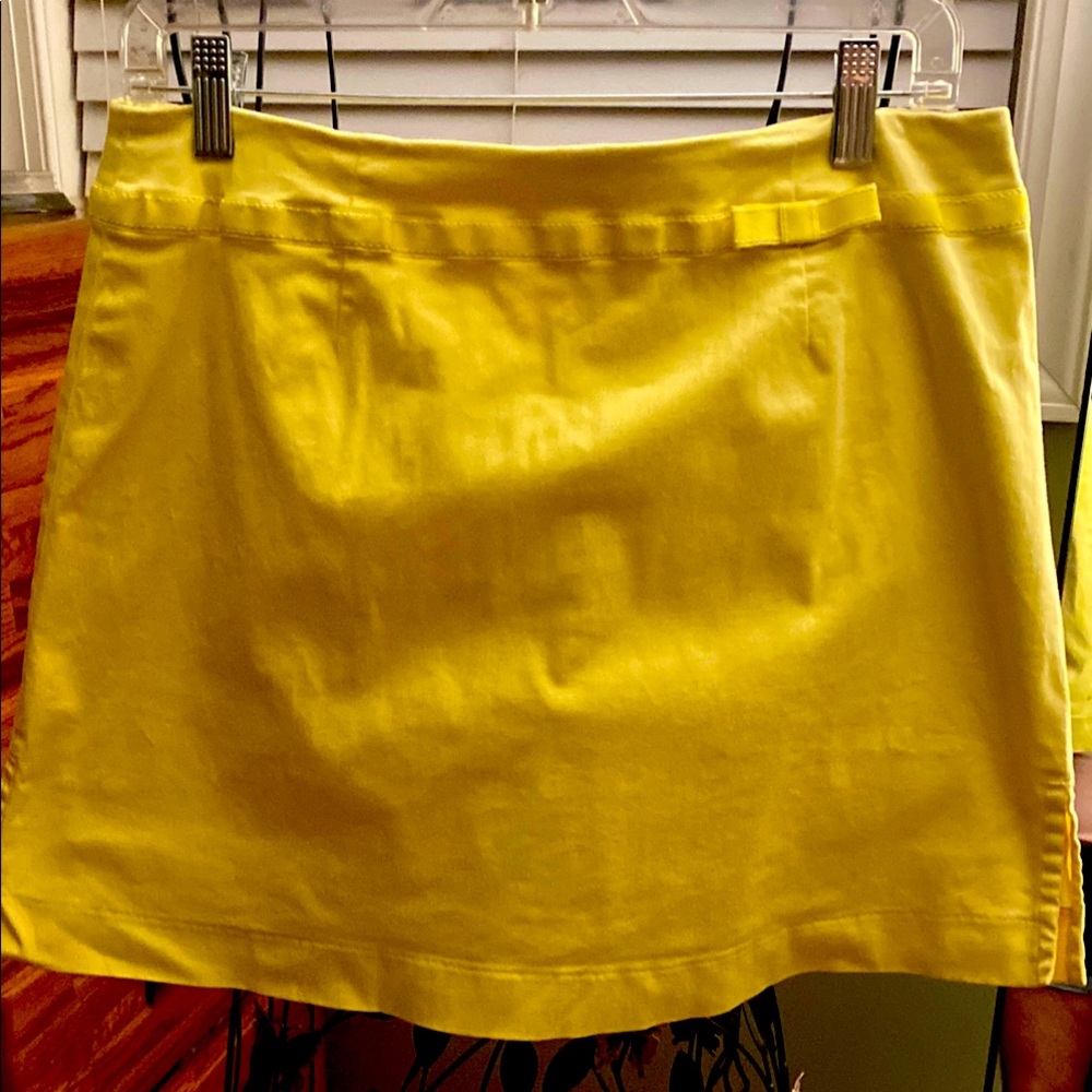 Alanni Yellow Women's Skort